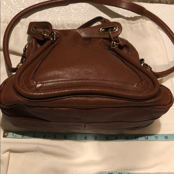 Chloe Paraty Medium Authentic Brown Leather Bag - Picture 3 of 16